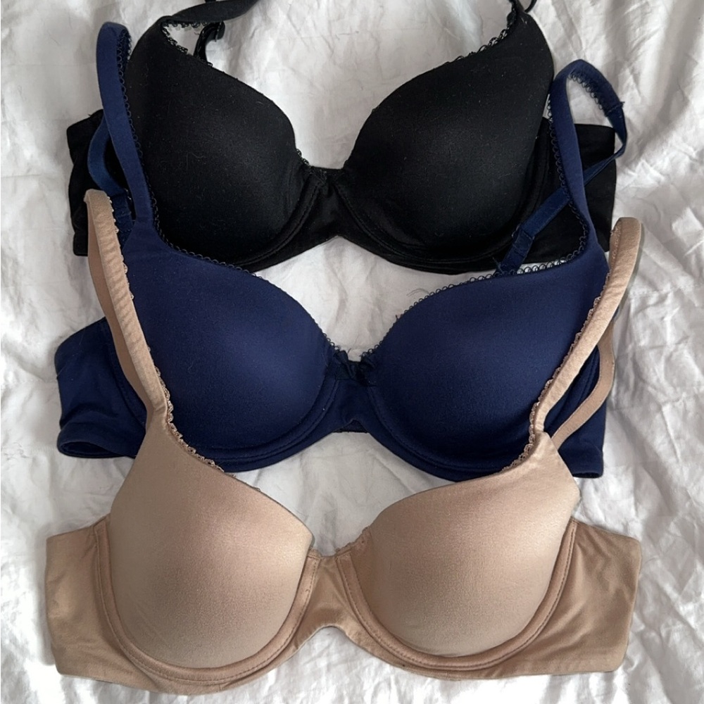 Body by Victoria Lined Bra: Set of 3